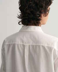 Camisa Relaxed Fit de manga corta en algod&oacute;n y seda