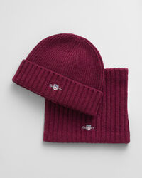 Set de regalo con gorro y braga de lana Kids