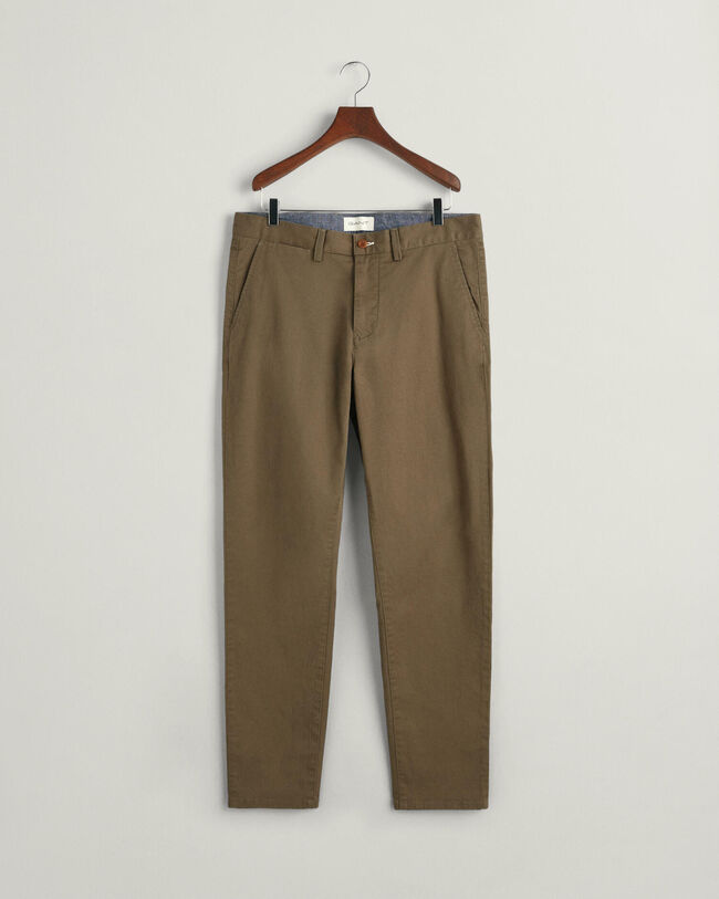 Pantalones chinos de sarga