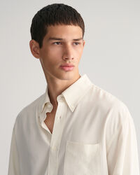 Camisa Relaxed Fit de seda