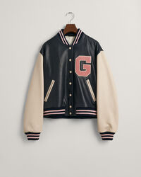 GANT Varsity Jacket de piel