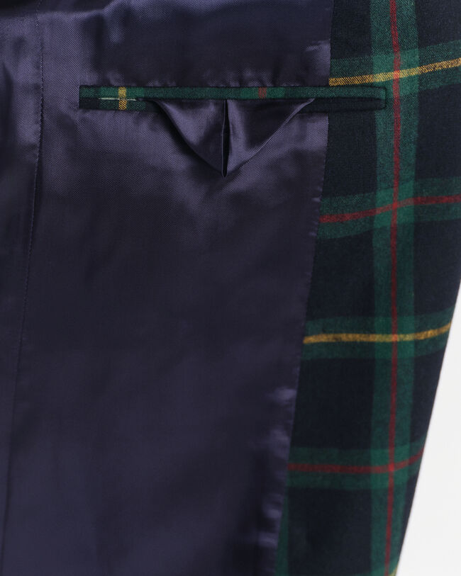 Americana de cuadros Regular Fit