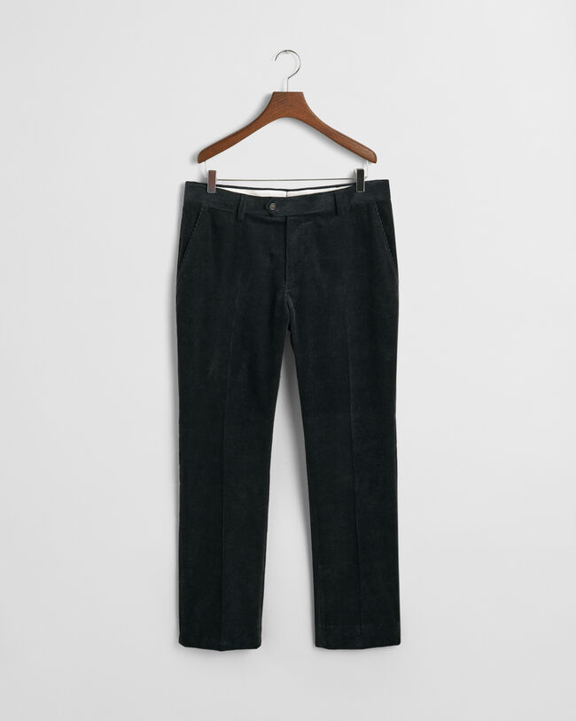 Pantalones de traje de pana Slim Fit