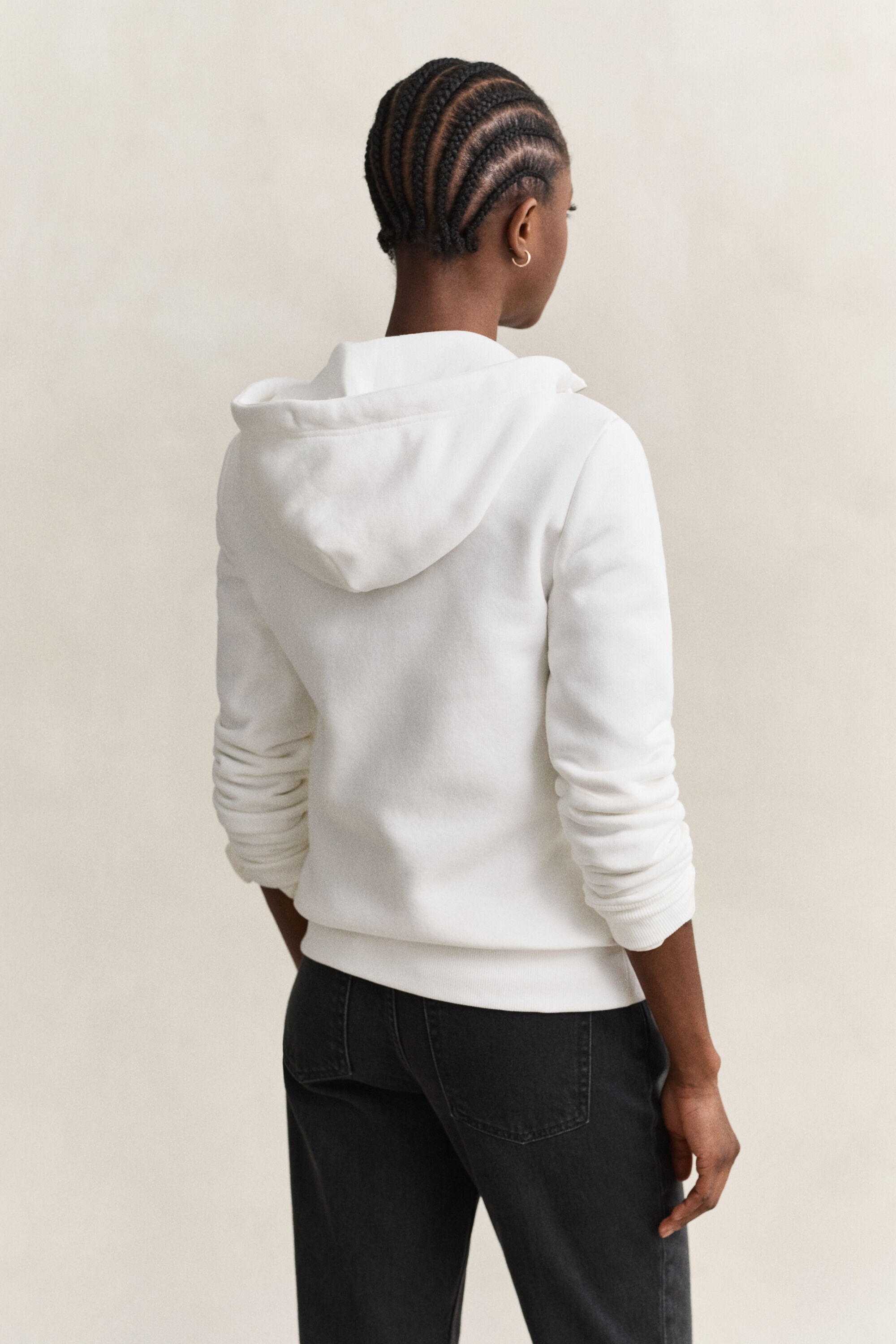 Sudadera con capucha y cremallera Tonal Shield