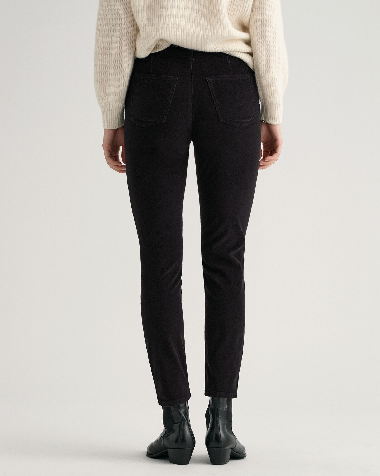 Vaqueros tobilleros Slim Fit de pana Farla