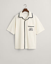 Camisa Relaxed Fit de manga corta Terry Cloth