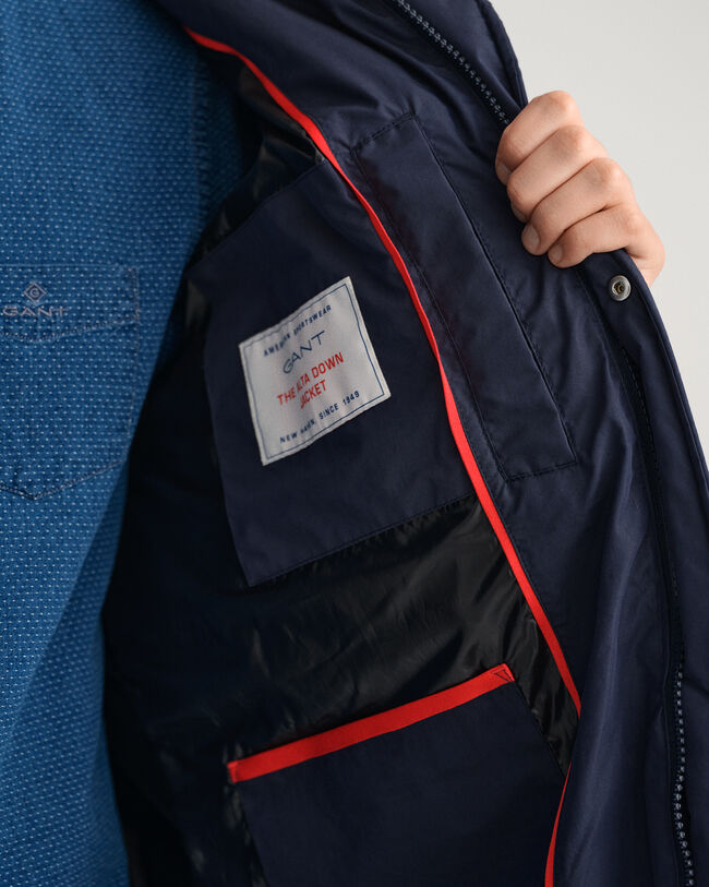 Chaqueta de plumón larga Alta