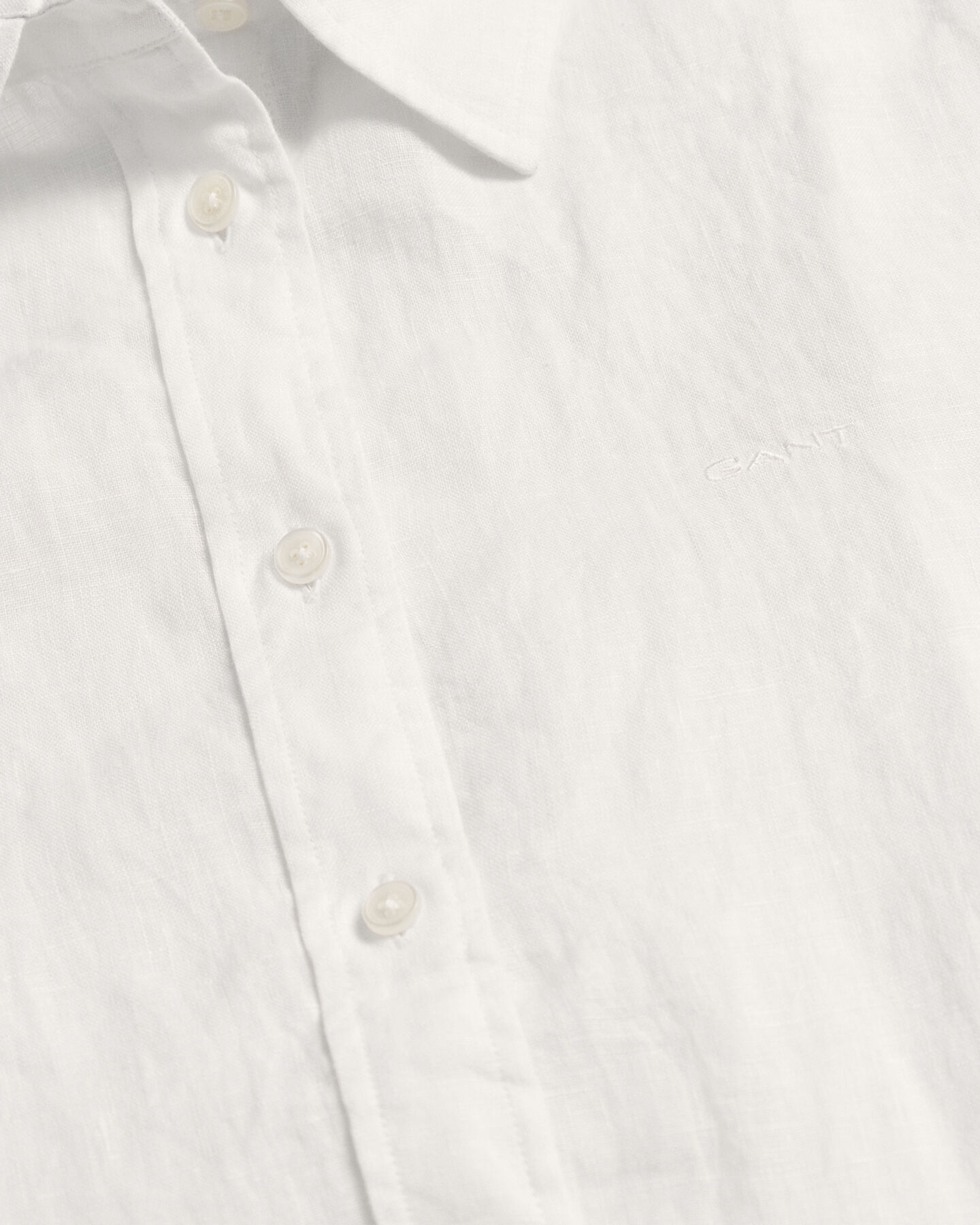 Camisa Regular Fit de cambray de lino