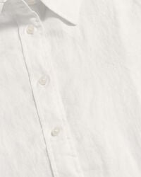 Camisa Regular Fit de cambray de lino