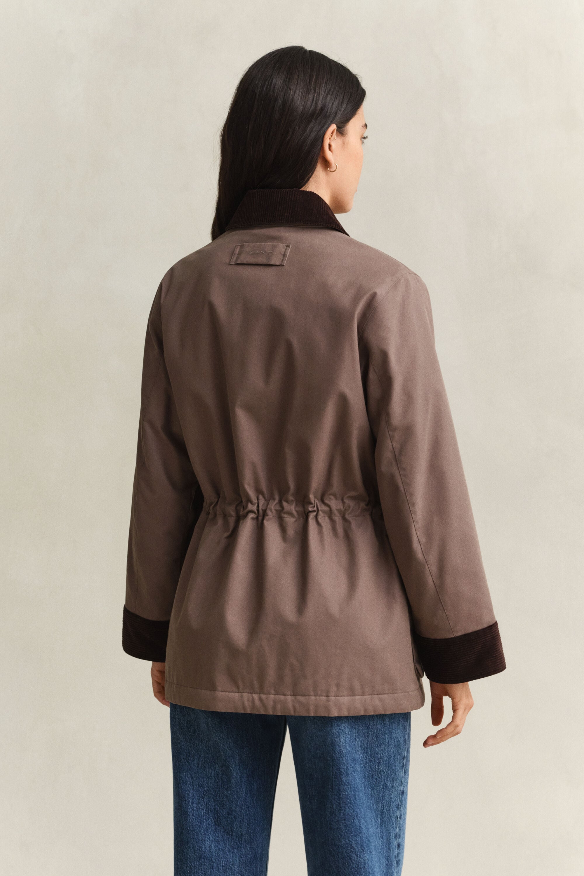 Chaqueta rústica encerada