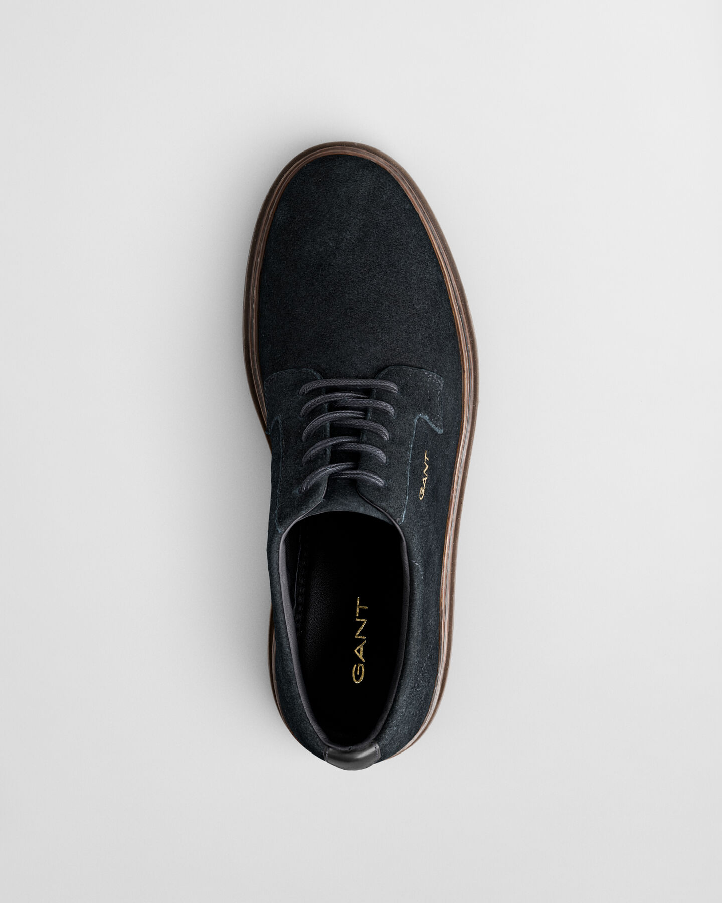 Zapatos bajos con cordones de ante Kinzoon