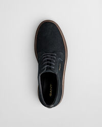 Zapatos bajos con cordones de ante Kinzoon