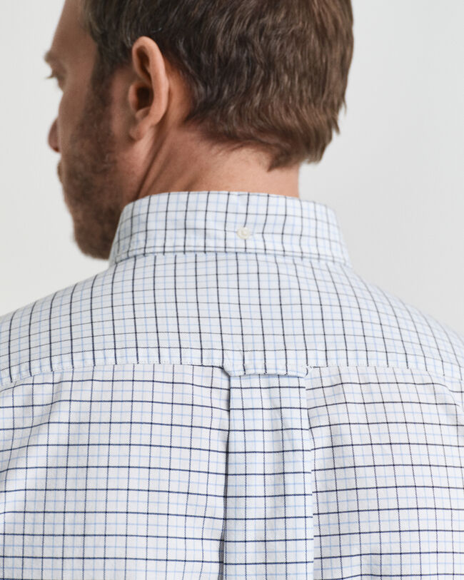 Camisa Oxford clásica Regular Fit a cuadros Tattersall