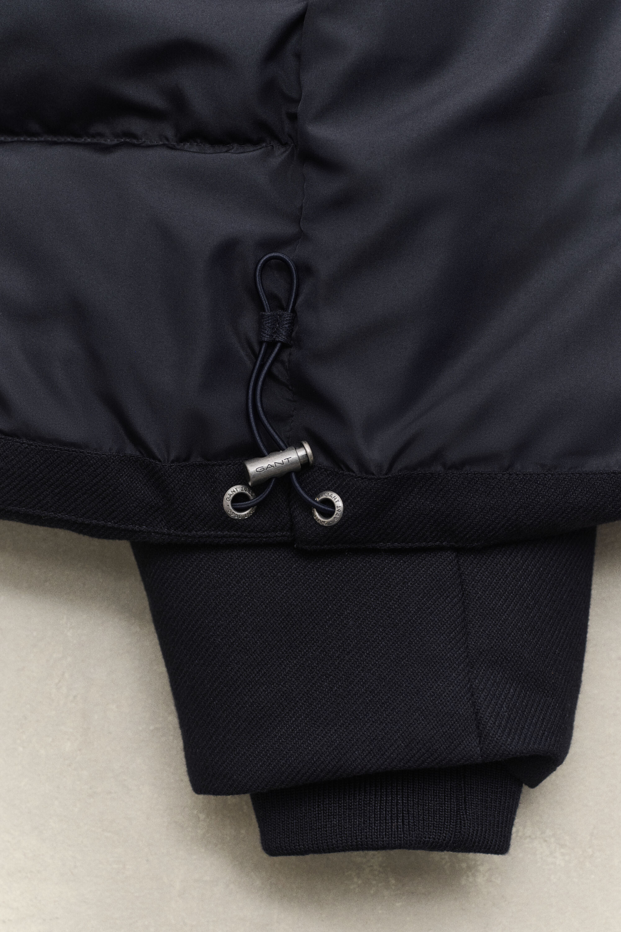 Chaqueta de franela y plumón