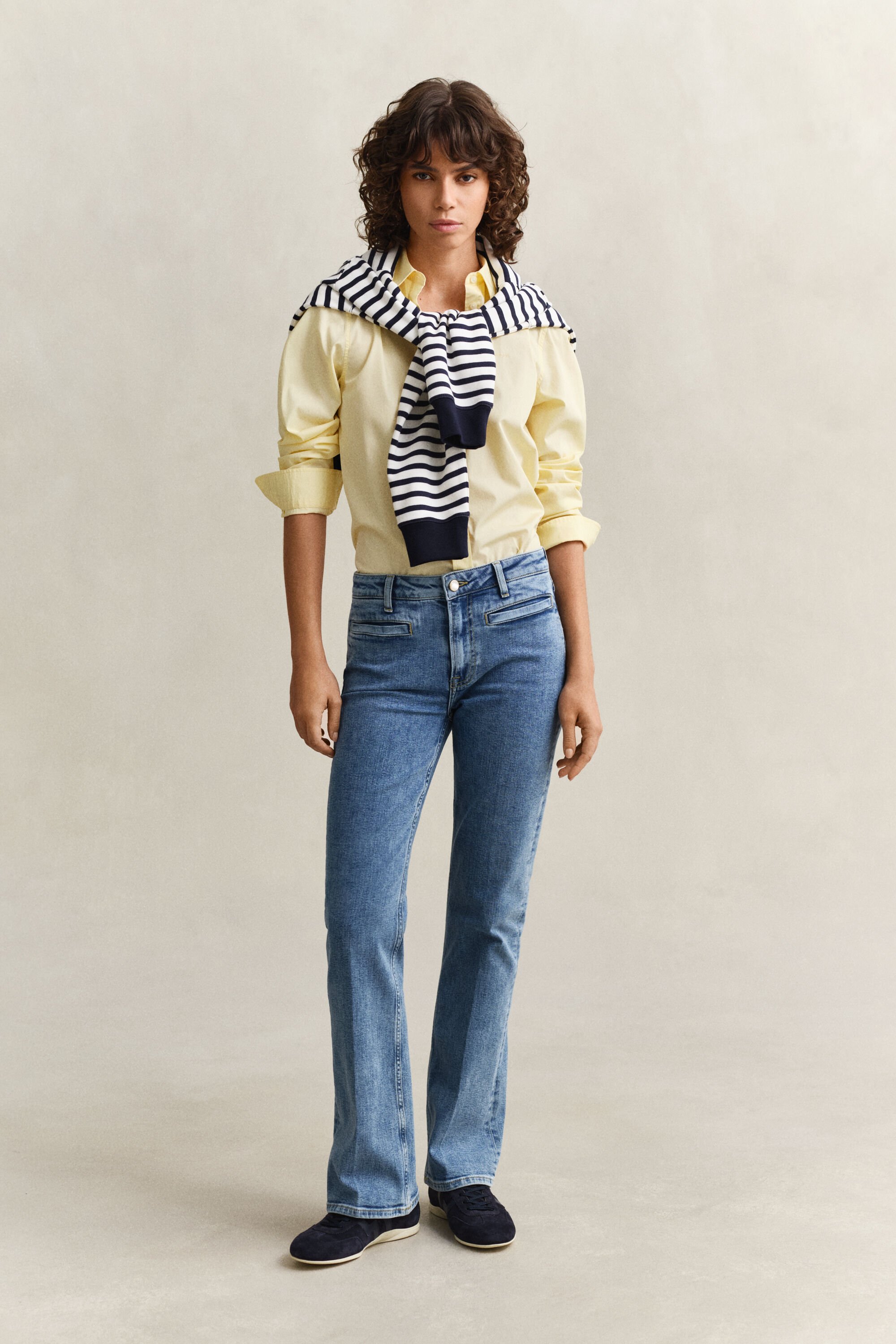 Camisa Regular Fit clásica de popelina