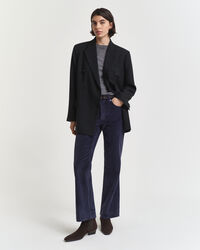 Vaqueros acampanados de pana