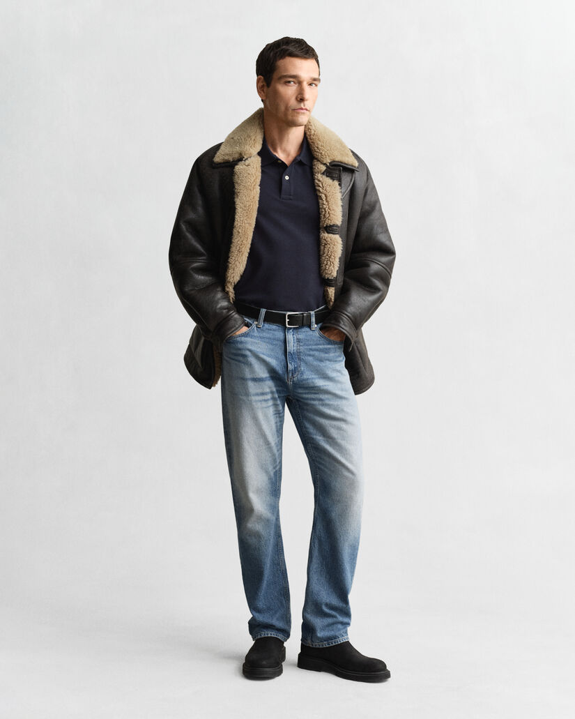 Polo de piqué Regular Fit Shield