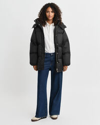 Chaqueta de plumón y largo medio