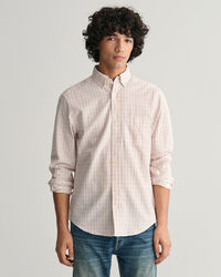 Camisa Oxford Regular Fit Archive Tattersall