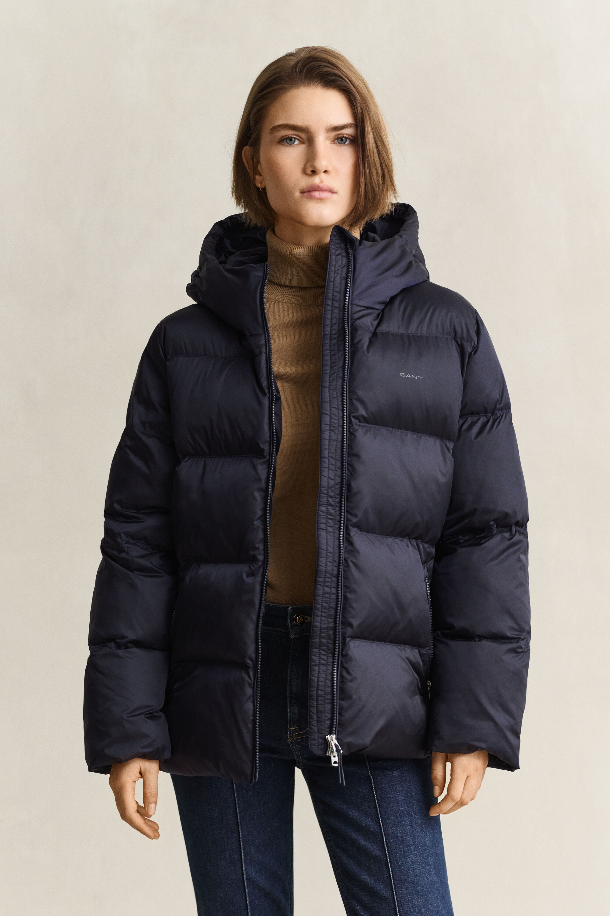 Chaqueta con acolchado medio