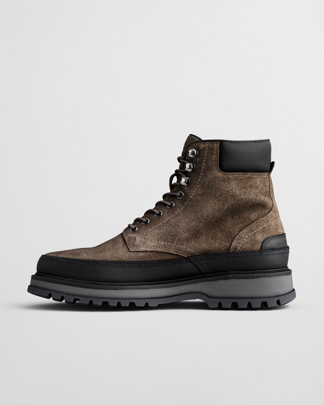 Botas Clafton de ante con cordones