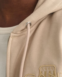 Sudadera con capucha y cremallera Tonal Shield