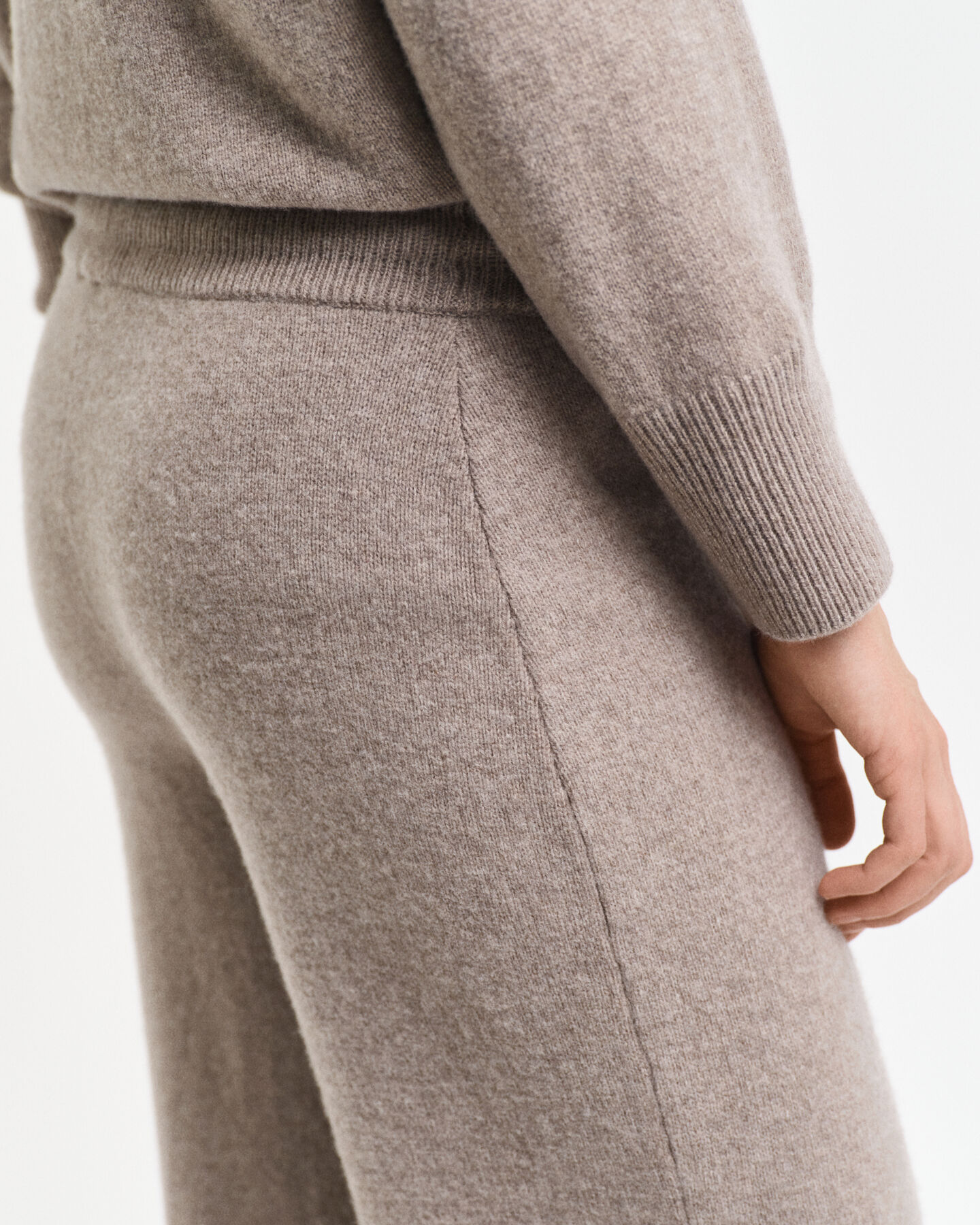 Pantalones de punto de lana