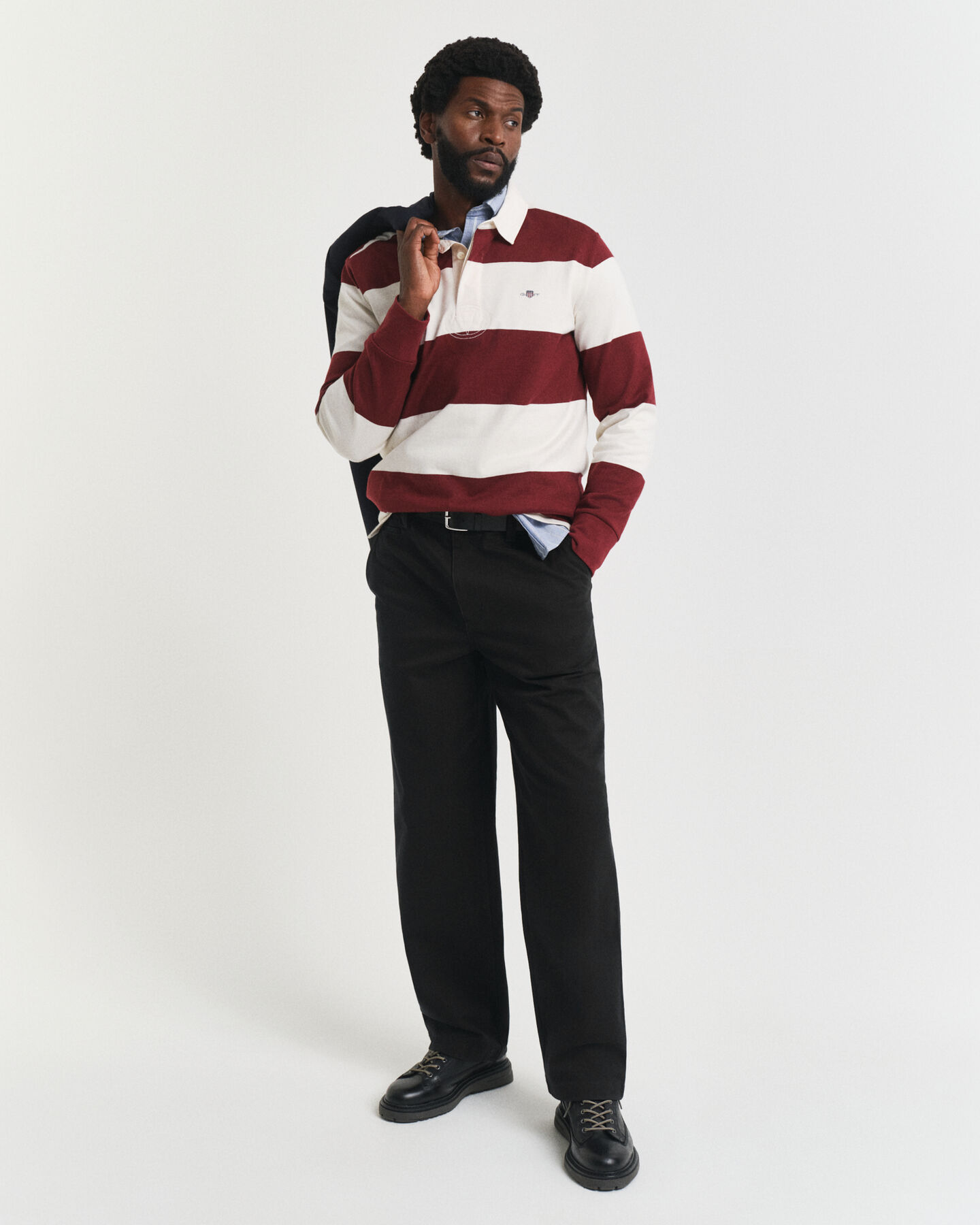 Pantalones chinos Relaxed Fit de sarga de algodón