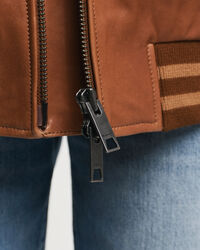 GANT Varsity Jacket de piel