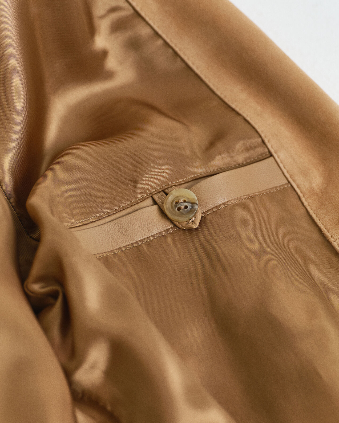 Cazadora Harrington de ante