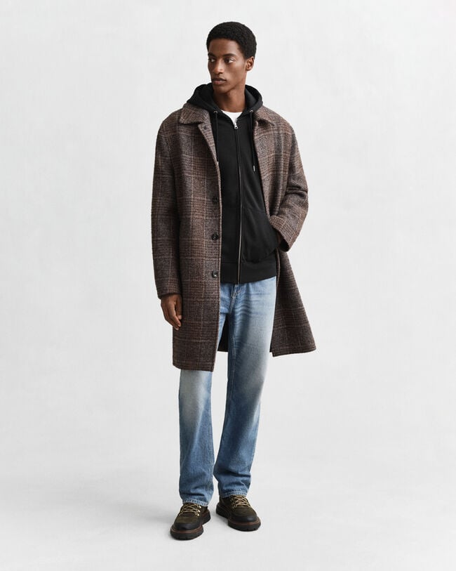 Sudadera con capucha y cremallera Shield