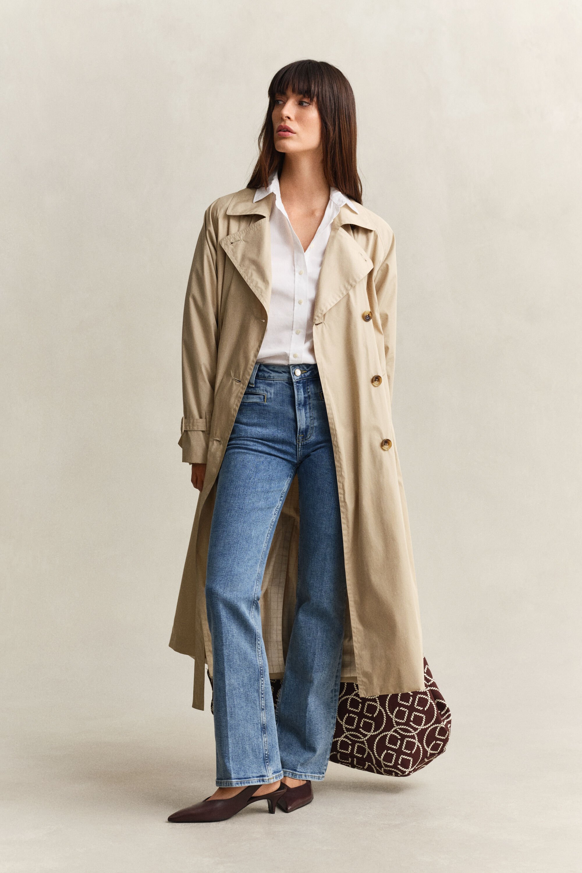 Camisa Regular Fit clásica de popelina