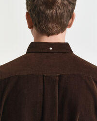 Camisa Regular Fit de pana de algodón