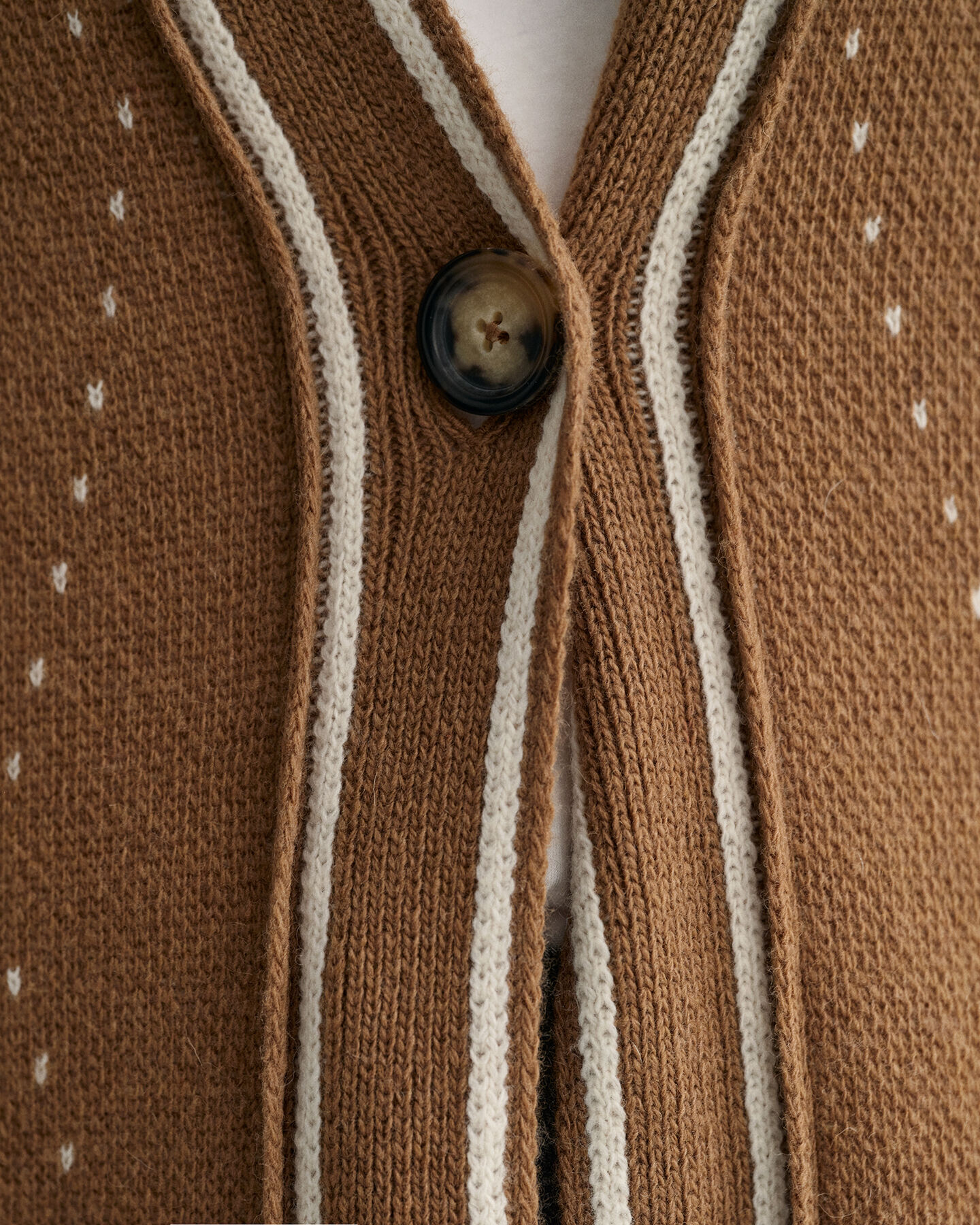 C&aacute;rdigan largo Argyle