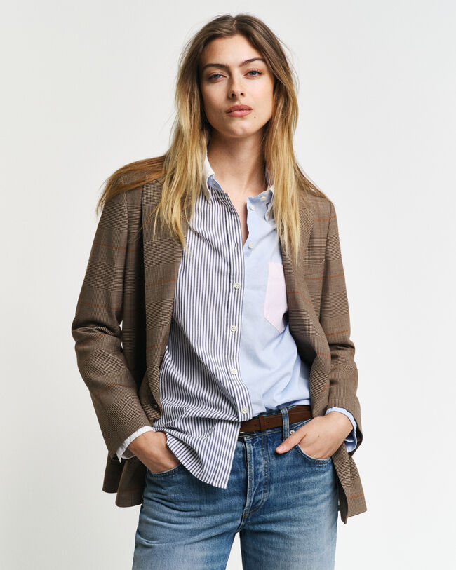 Camisa Relaxed Fit con diseño de parches