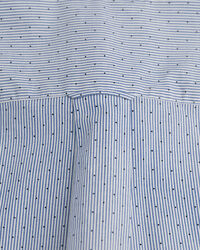 Camisa Oxford Regular Fit de rayas finas y lunares