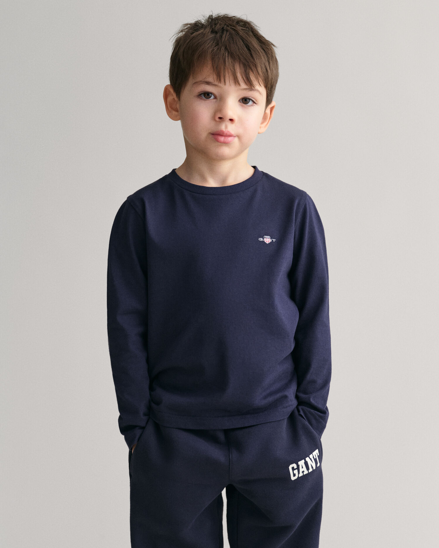 Camiseta de manga larga Kids Shield GANT