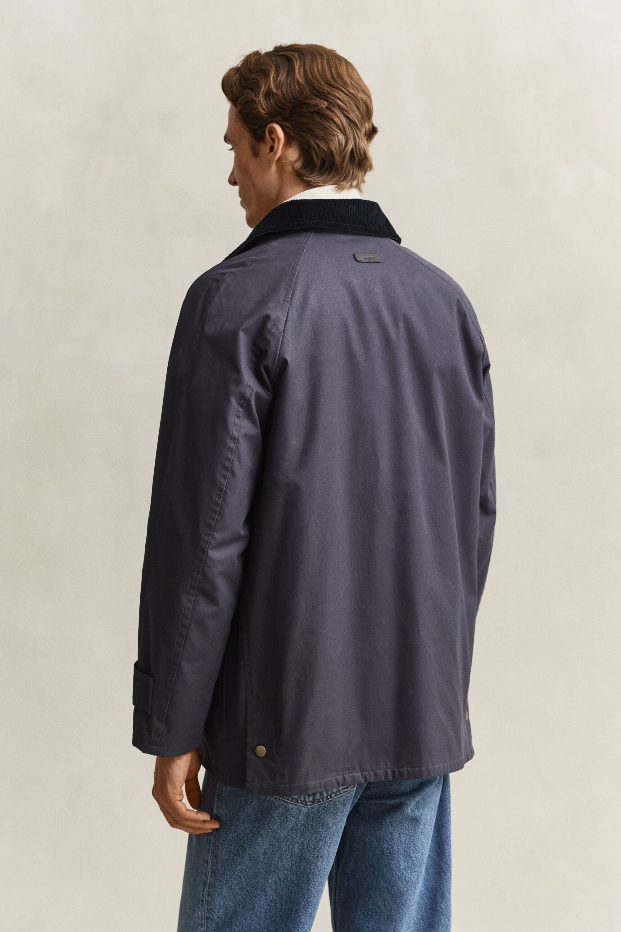 Chaqueta rústica encerada