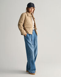 Chaqueta acolchada con cuello