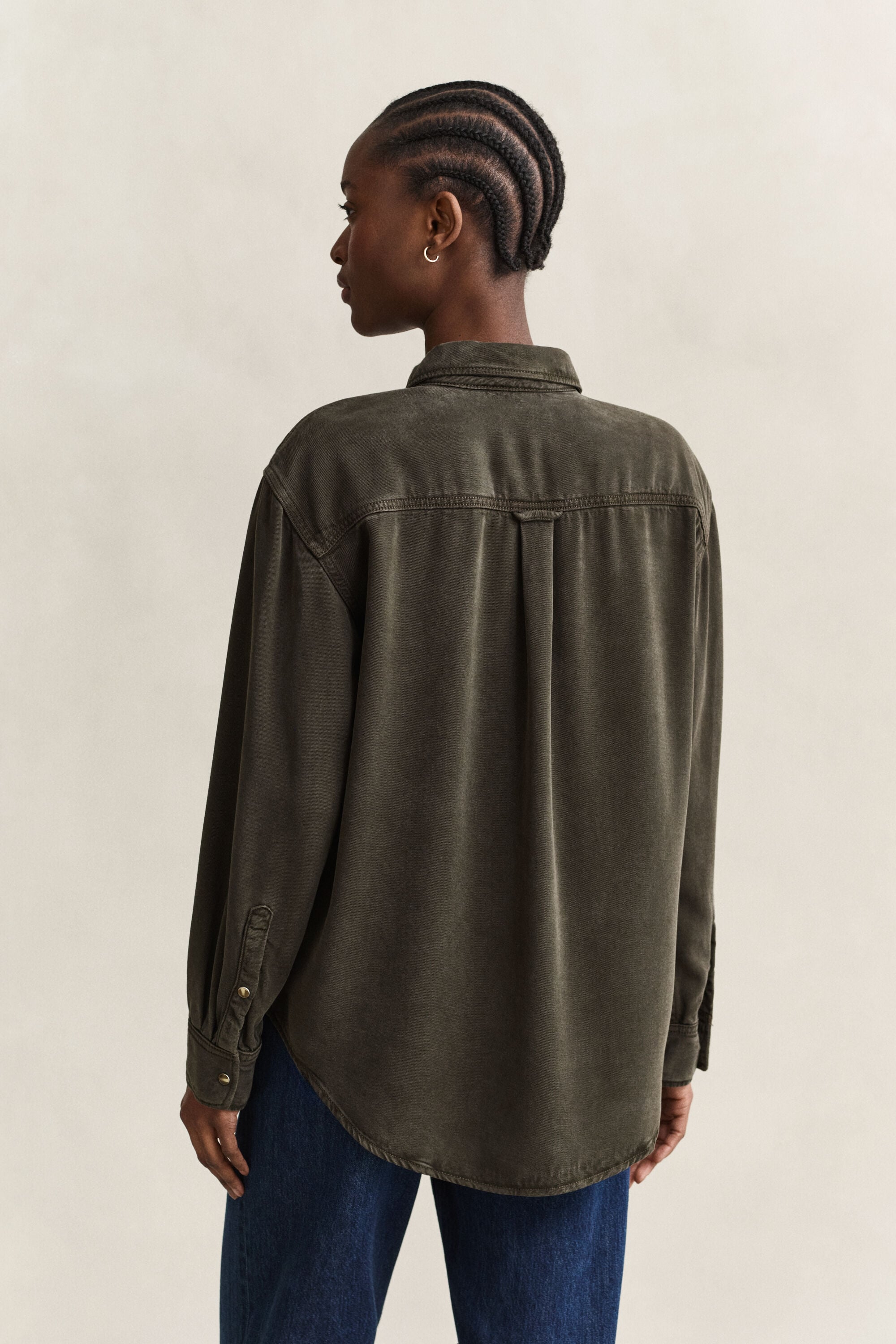 Camisa de sarga vaquera Ranger