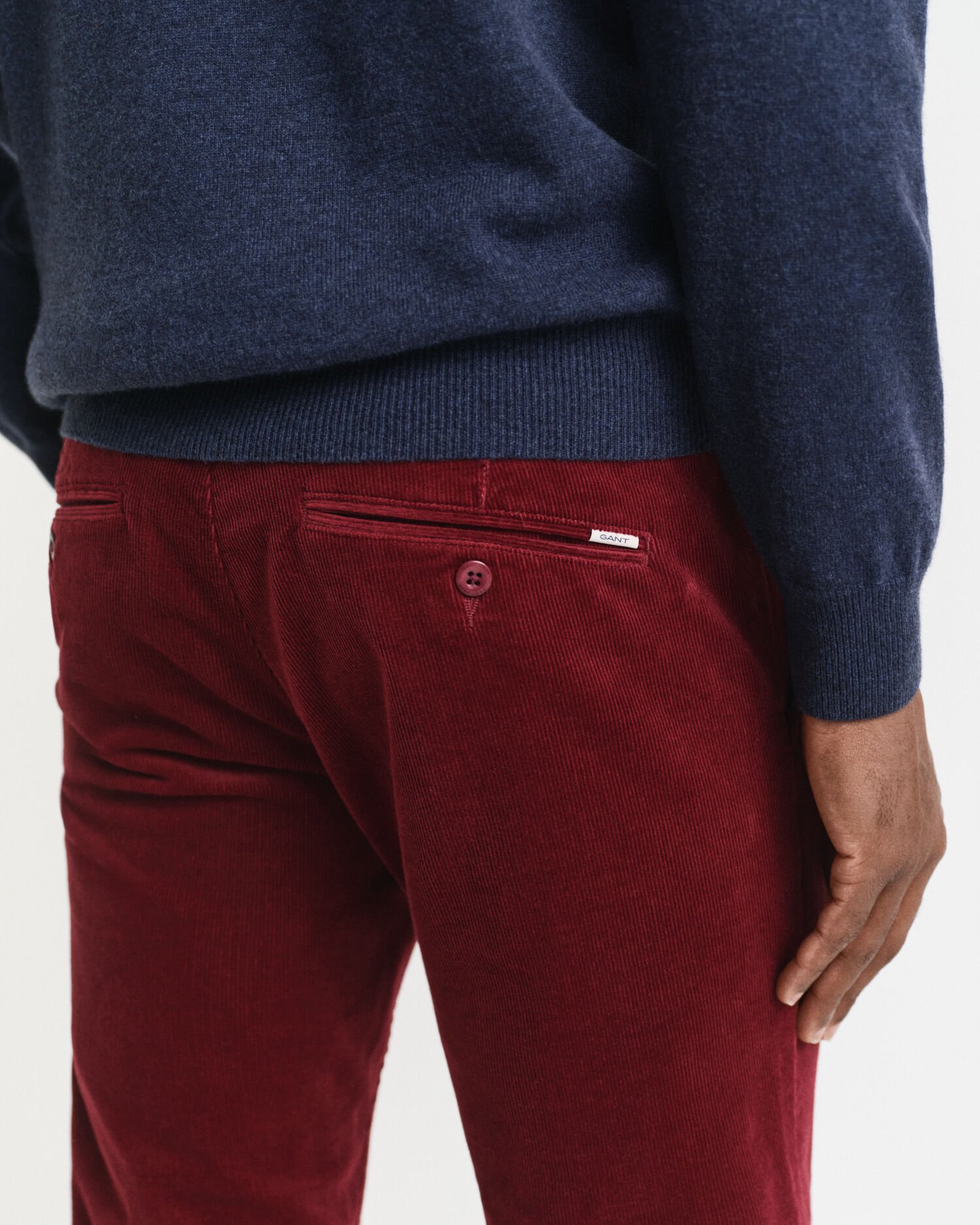 Pantalones chinos Slim Fit de pana