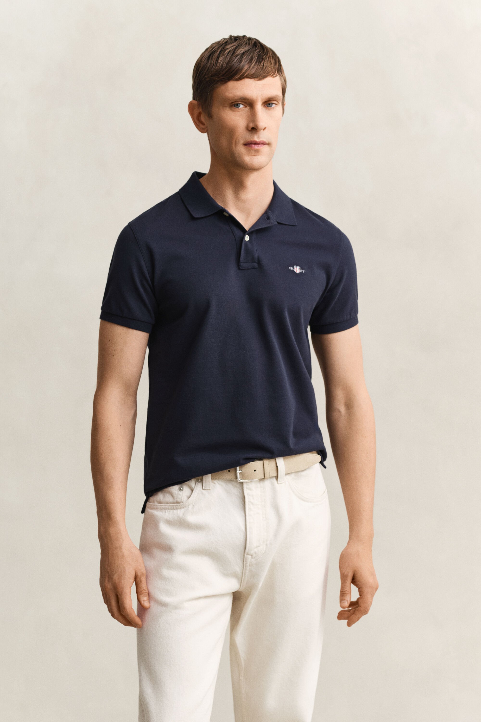 Polo de piqué Slim Fit Shield