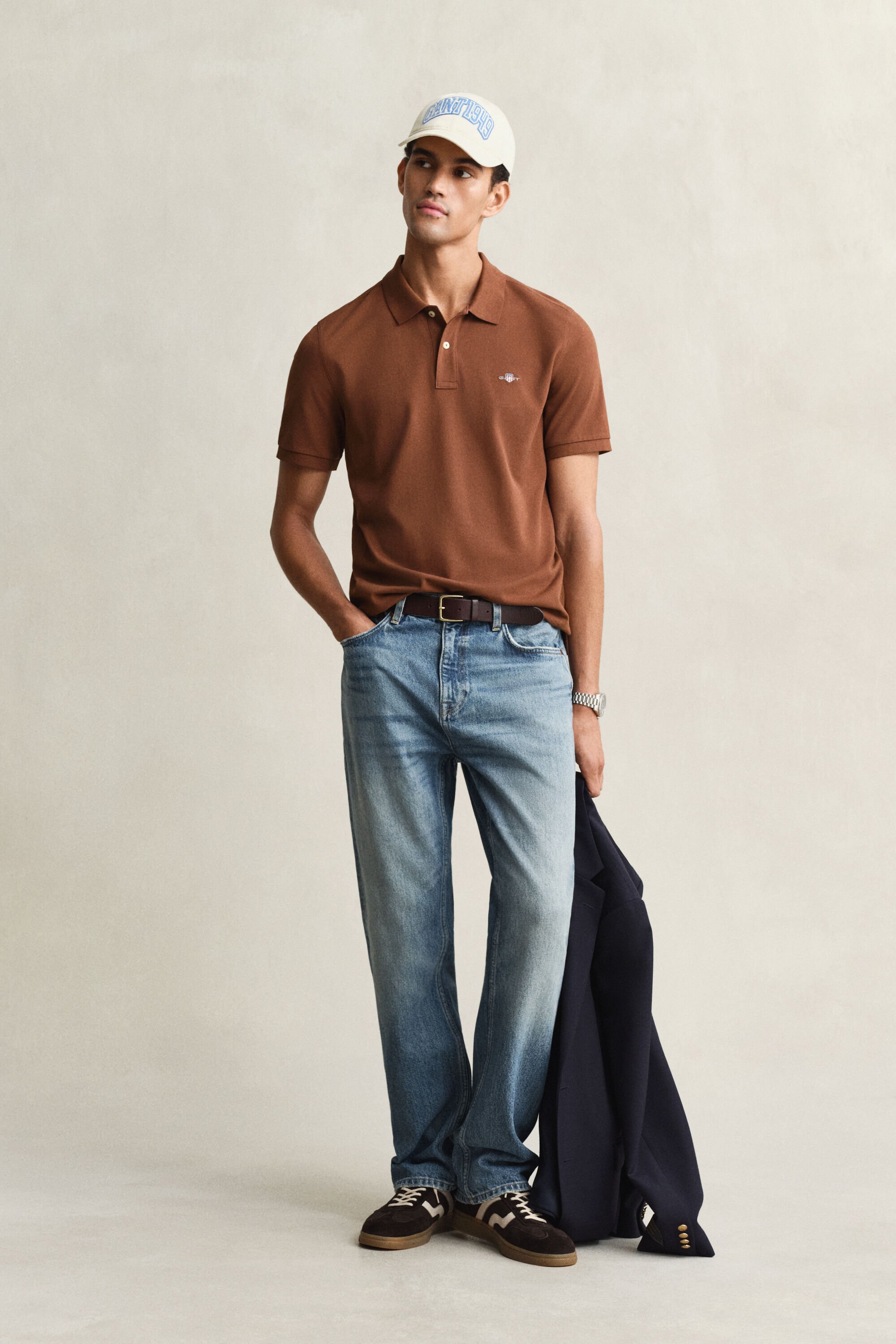 Polo de piqué Regular Fit Shield