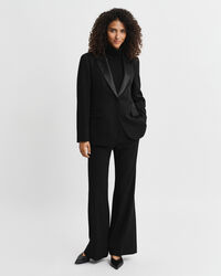 Americana Regular Fit Tuxedo en mezcla de lana