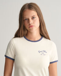 Camiseta Script Graphic Teen Girls