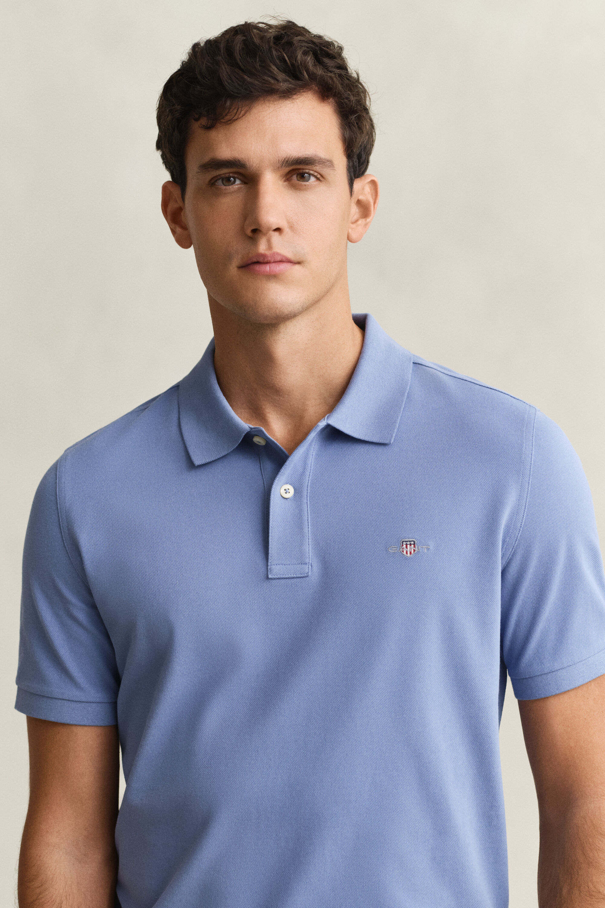 Polo de piqué Regular Fit Shield