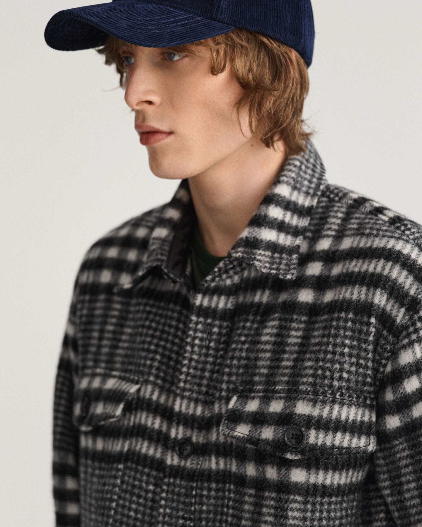 Sobrecamisa Houndstooth