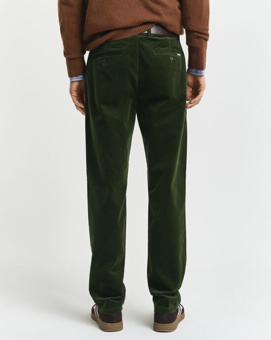 Pantalones chinos Regular Fit de pana