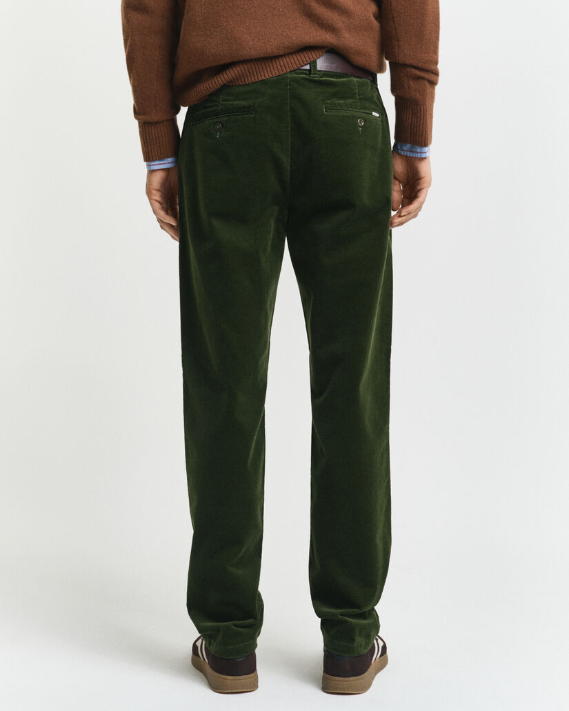 Pantalones chinos Regular Fit de pana