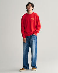 Sudadera de cuello redondo Dragon Crest